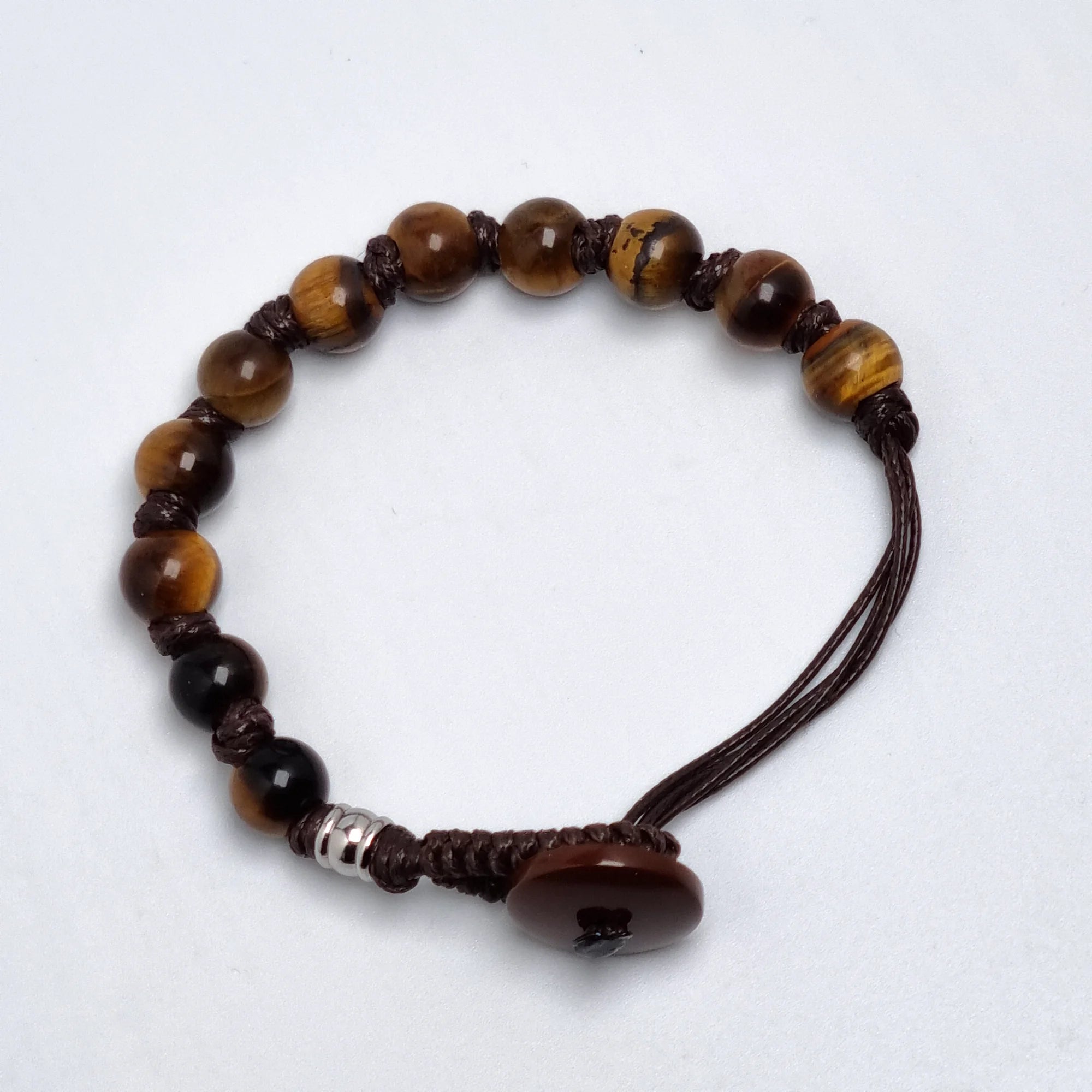 Bracciale NFC in pietre naturali - Pulse Tiger